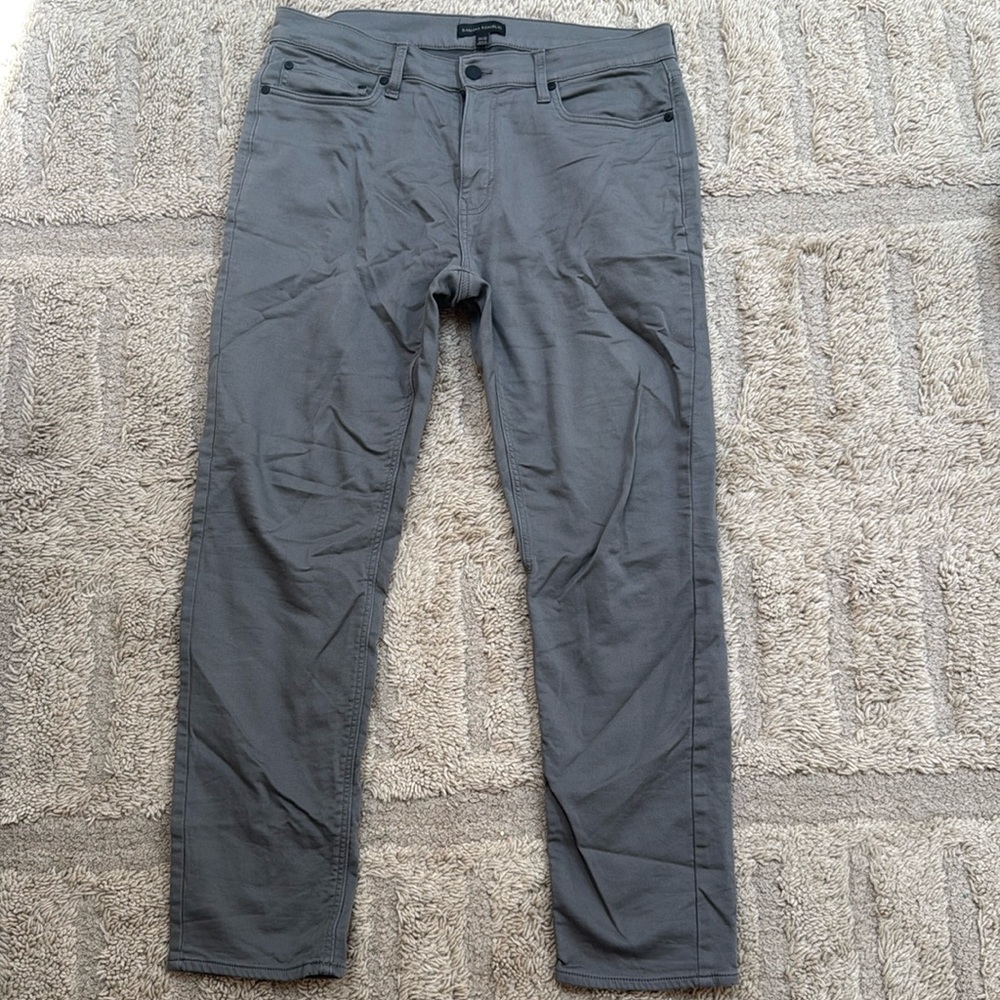 Banana Republic men's pants jeans grey 34x32 large